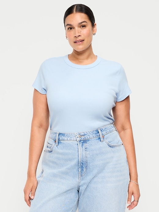 Image number 7 showing, Snug Crop T-Shirt