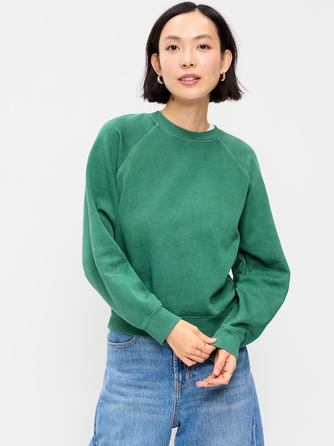 Oversized Raglan Sweatshirt