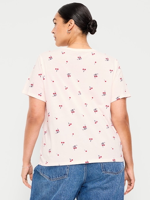 Image number 8 showing, EveryWear Crew-Neck Printed T-Shirt