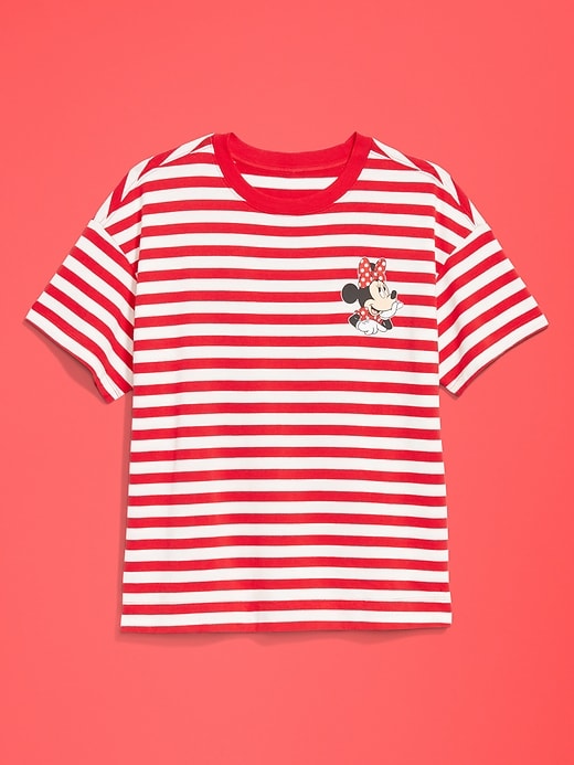 Image number 5 showing, Old Navy x Disney Minnie Mouse Vintage Crew-Neck Striped T-Shirt for Women