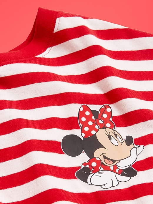Image number 4 showing, Old Navy x Disney Minnie Mouse Vintage Crew-Neck Striped T-Shirt for Women