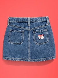 Image number 2 showing, Old Navy x Disney Minnie Mouse Jean Skirt for Toddler Girls