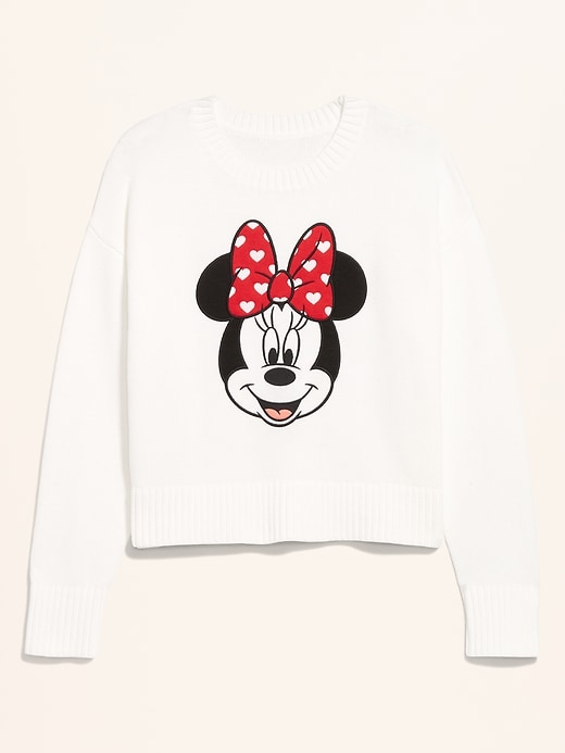 Image number 4 showing, Old Navy x Disney Minnie Mouse Graphic Sweater for Women