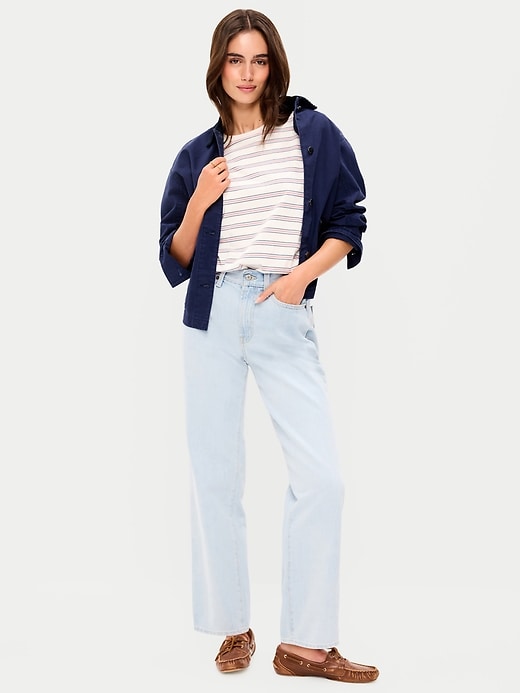 Image number 5 showing, High-Waisted OG Loose Rigid Jeans