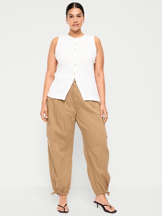 Image number 8 showing, Twill Barrel Cargo Pants