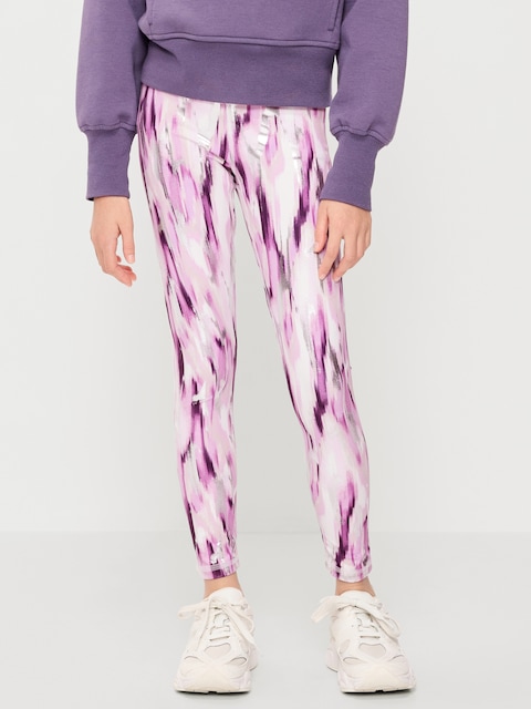 Legging PowerSoft à taille haute longueur 7/8 pour fille