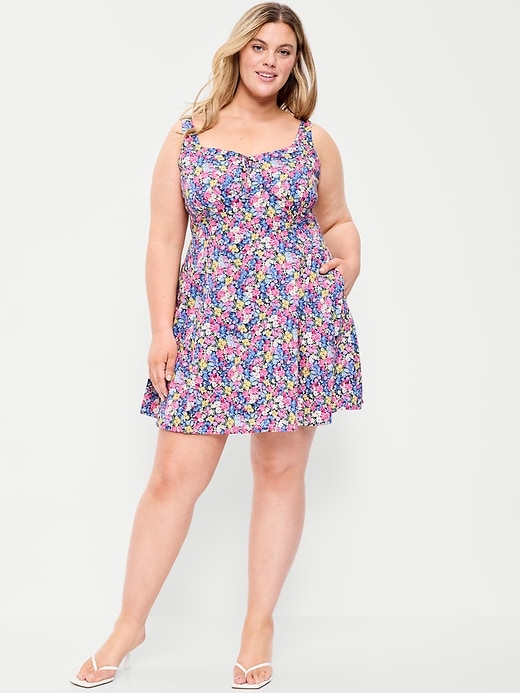 Image number 9 showing, Fit & Flare Cami Mini Dress