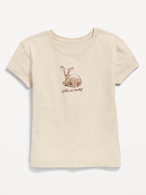 Short-Sleeve Graphic T-Shirt for Girls