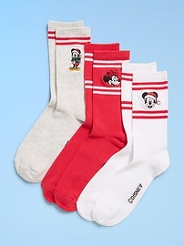 L'image numéro 1 présente Chaussettes Old Navy x Disney © pour adulte (paquet de 3 paires)