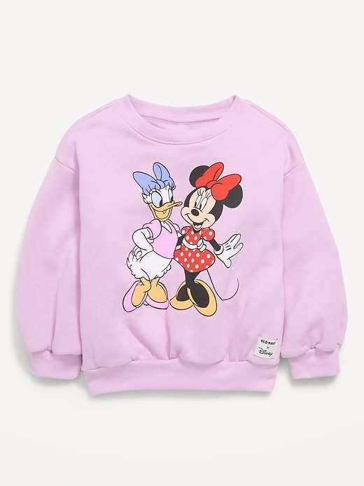 L'image numéro 1 présente Chandail en coton ouaté à imprimé Minnie Mouse de Disney© pour toute-petite