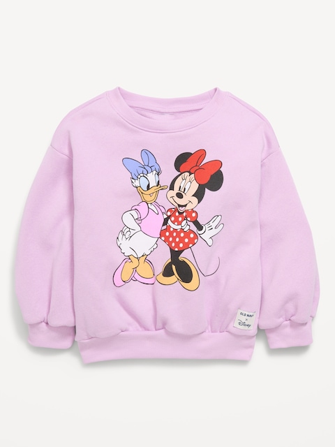 CHANDAIL EN COTON OUATÉ À IMPRIMÉ MINNIE MOUSE DE DISNEY© POUR TOUTE-PETITE