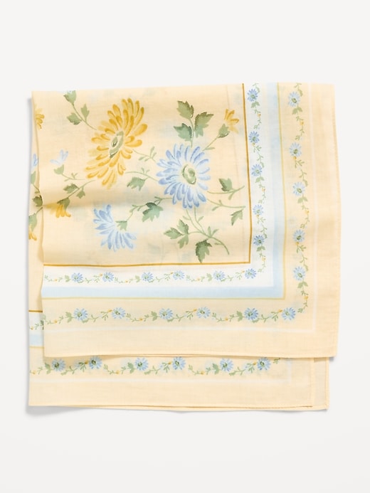 L'image numéro 2 présente Écharpe en coton