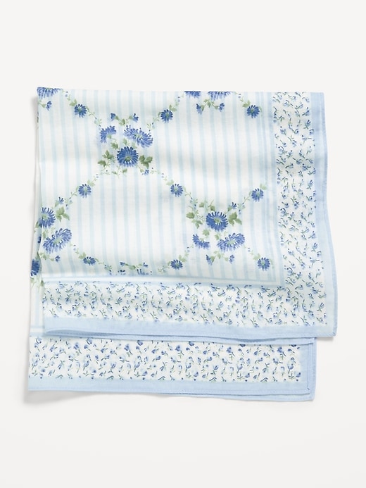 L'image numéro 2 présente Écharpe en coton