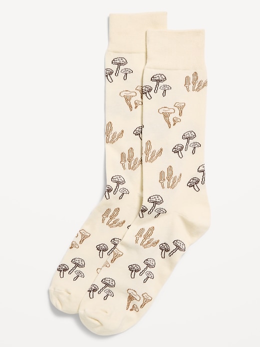 Image number 1 showing, Printed Novelty Socks for Men