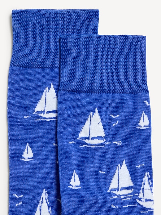 Image number 2 showing, Printed Novelty Socks for Men