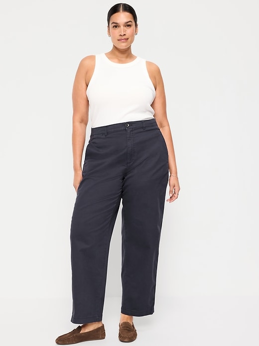 Image number 7 showing, High-Waisted OGC Chino Full Length Straight Pants