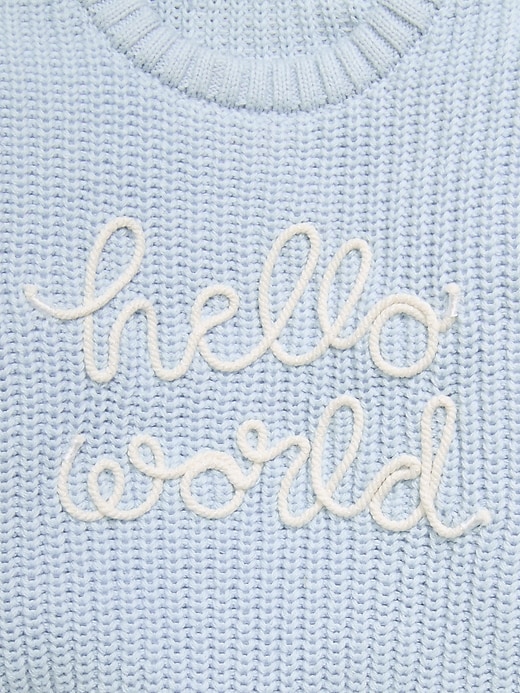 L'image numéro 4 présente Chandail ample unisexe pour bébé