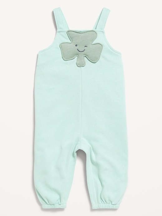Image number 2 showing, Sleeveless French-Terry Jumpsuit for Baby