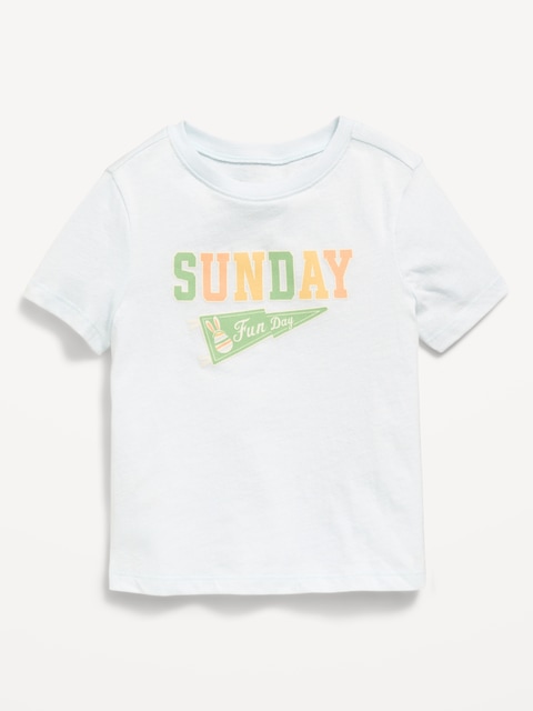 Short-Sleeve Unisex Graphic T-Shirt for Toddler