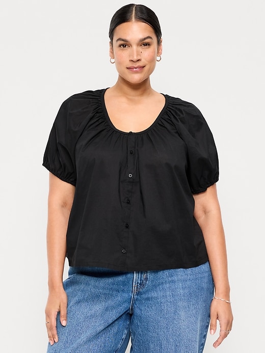 Image number 7 showing, Airy Button-Down Top
