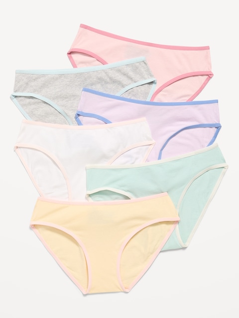 CULOTTE BIKINI POUR FILLE (PAQUET DE 6)
