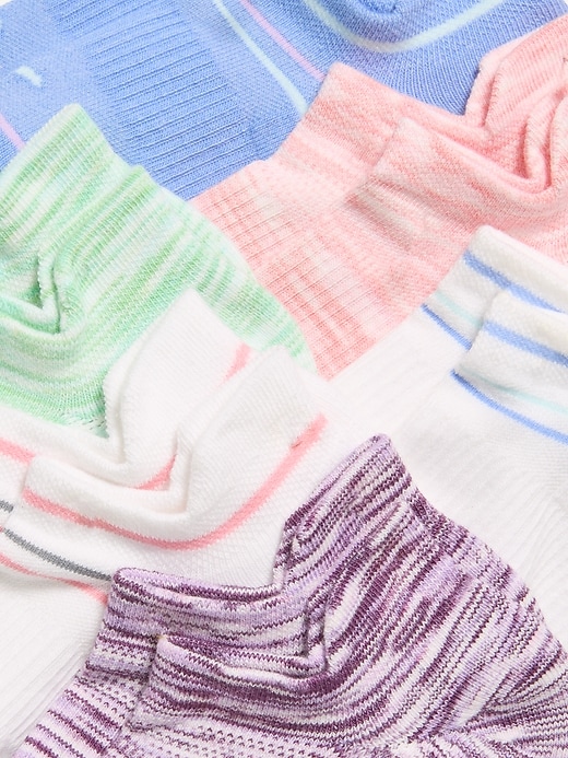 L'image numéro 2 présente Socquettes pour fille (paquet de 6 paires)