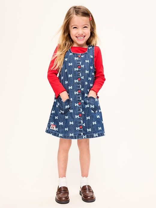 Image number 1 showing, Old Navy x Disney Minnie Mouse T-Shirt and Dress Set for Toddler Girls