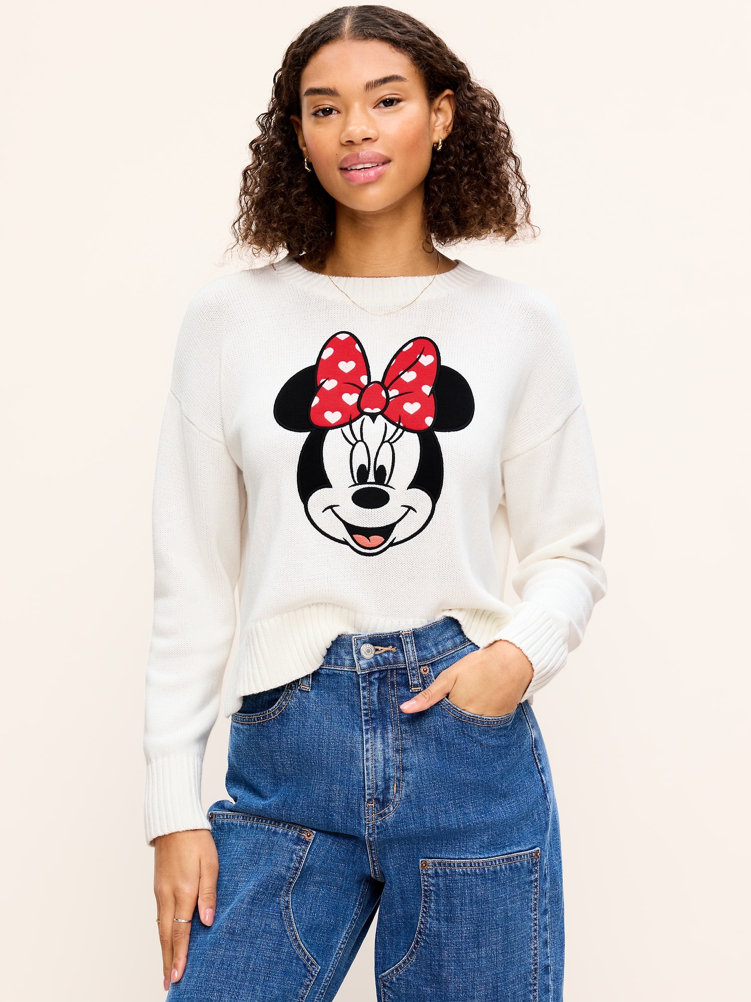 Old Navy x Disney Minnie Mouse Graphic Sweater for Women