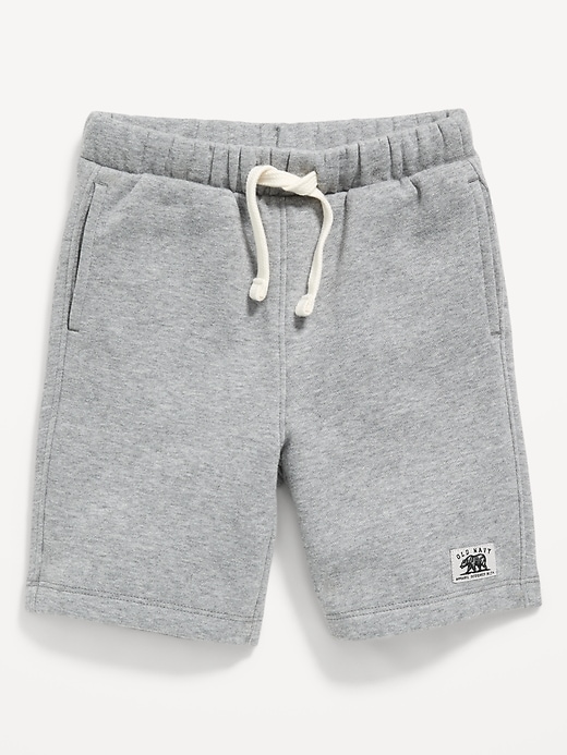 Image number 1 showing, Logo-Graphic Fleece Jogger Shorts for Toddler Boys