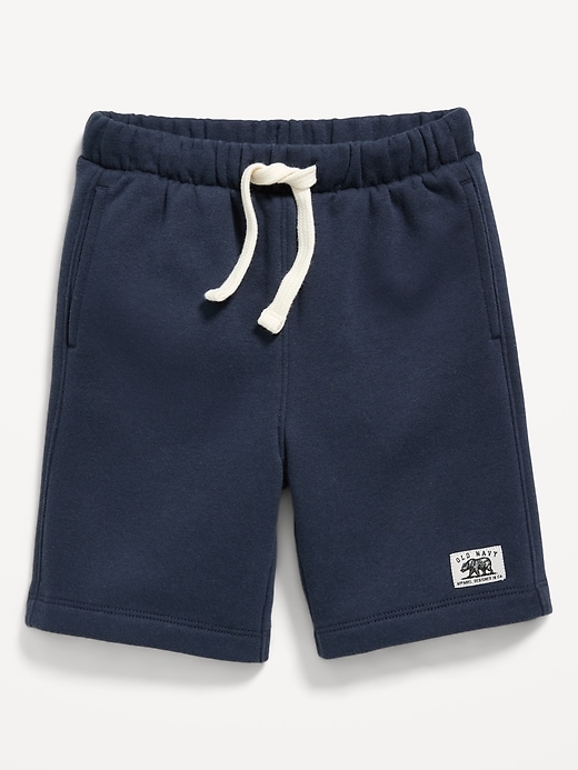 Image number 1 showing, Logo-Graphic Fleece Jogger Shorts for Toddler Boys