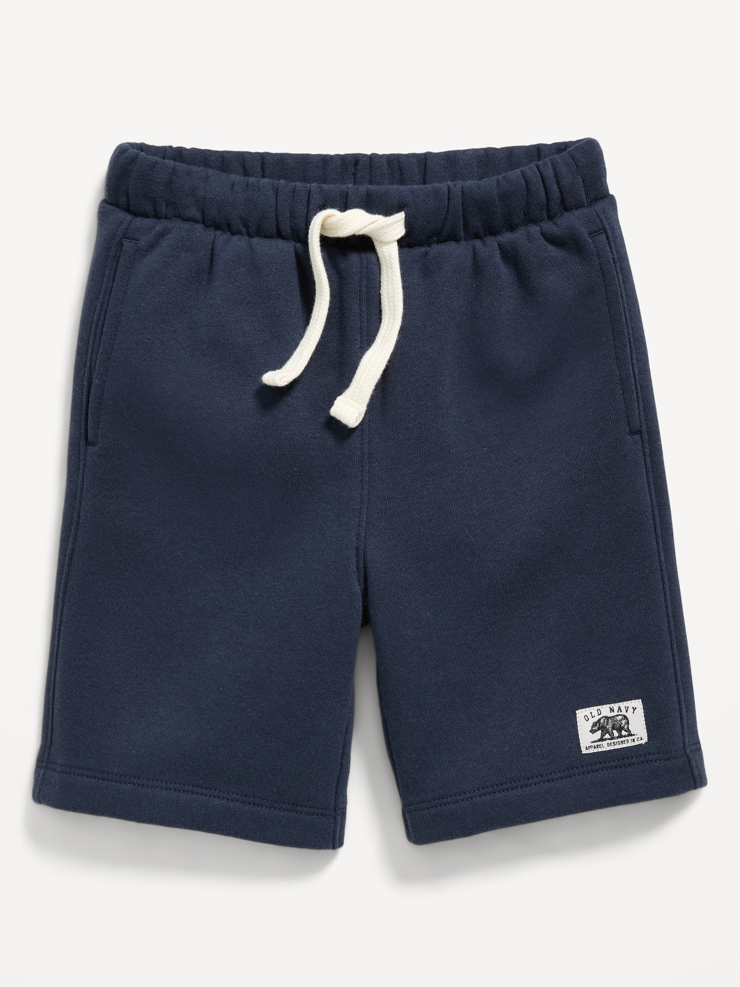 Logo-Graphic Fleece Jogger Shorts for Toddler Boys