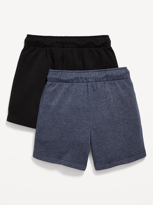 Image number 2 showing, Below Knee Fleece Jogger Shorts 2-Pack for Boys