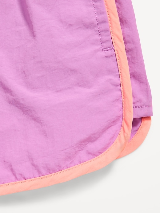 Image number 2 showing, Dolphin-Hem Swim Shorts for Girls