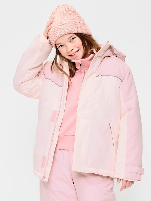 L'image numéro 1 présente Manteau d’hiver 2-en-1 hydrorésistant pour fille