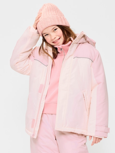 Water-Resistant 2-In-1 Snow Jacket for Girls