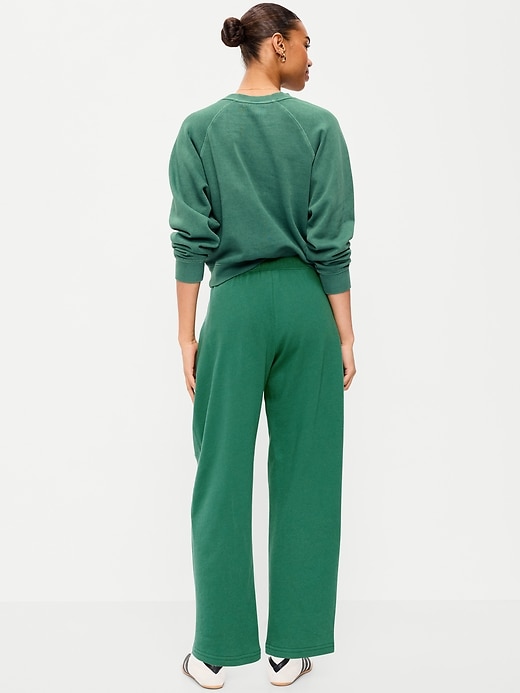 Image number 3 showing, Mid-Rise SoComfy Seamed Barrel Sweatpants