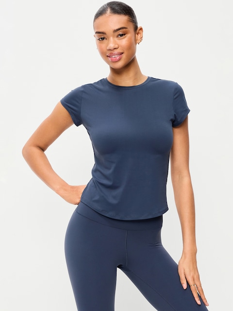 StudioSmooth Short-Sleeve Base Layer Top