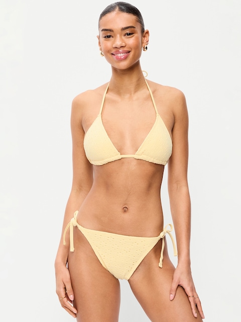 Triangle String Bikini Swim Top