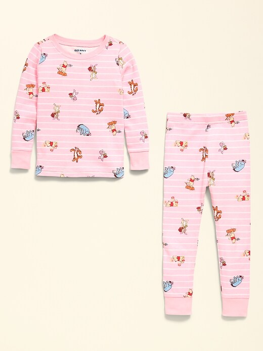 Image number 2 showing, Old Navy x Disney Winnie the Pooh Unisex Snug-Fit Pajama Set for Toddler & Baby