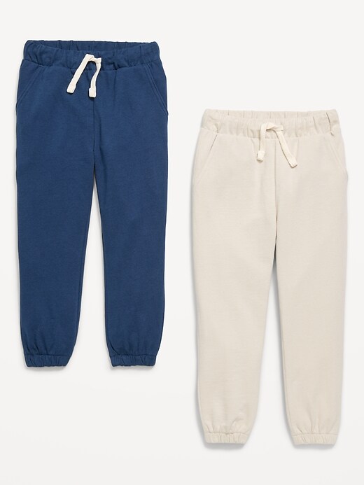 Image number 2 showing, French Terry Joggers 2-Pack for Toddler Boys