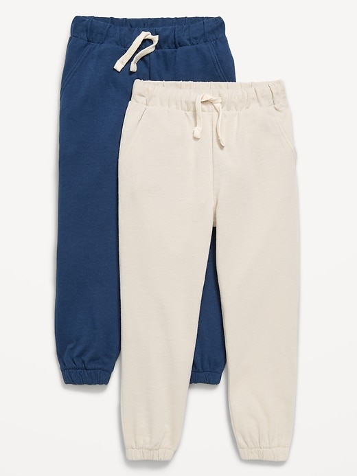 Image number 1 showing, French Terry Joggers 2-Pack for Toddler Boys