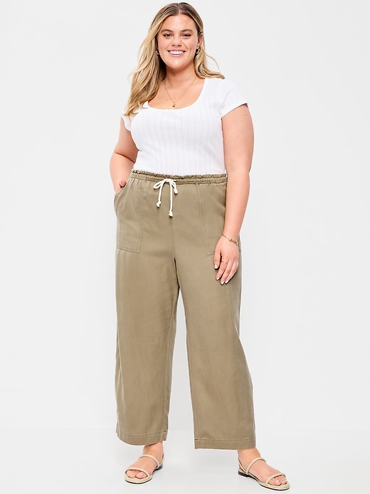 Image number 7 showing, High-Waisted Utility Ankle Pants