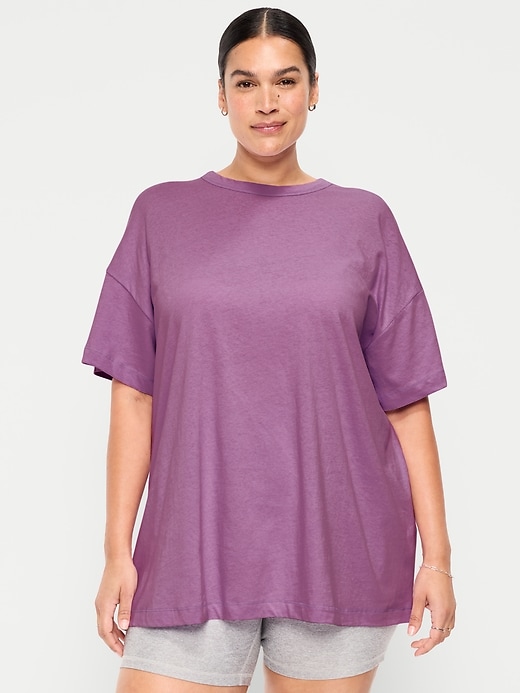 Image number 5 showing, Oversized EveryWear Tunic T-Shirt