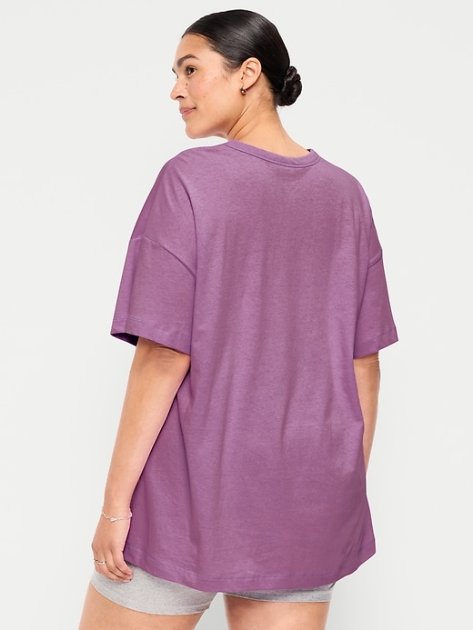 Image number 6 showing, Oversized EveryWear Tunic T-Shirt