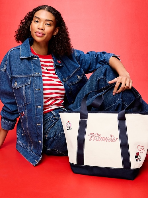 Image number 2 showing, Old Navy x Disney Minnie Mouse Large Tote Bag