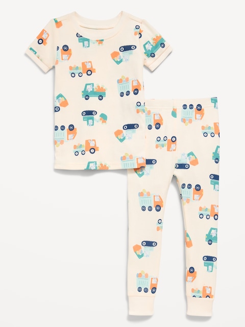 PYJAMA AJUSTÉ À MOTIF UNISEXE POUR TOUT-PETIT ET BÉBÉ