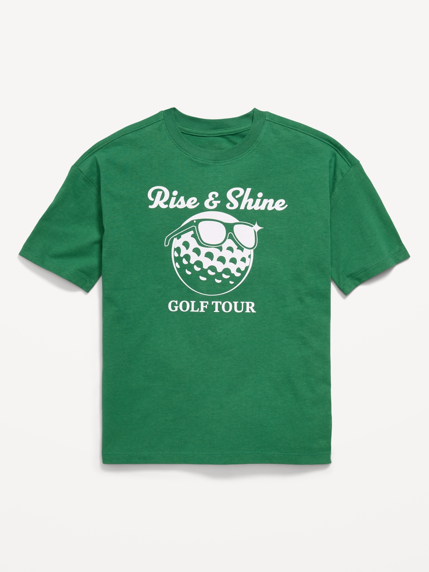 Oversized Short-Sleeve Graphic T-Shirt for Boys