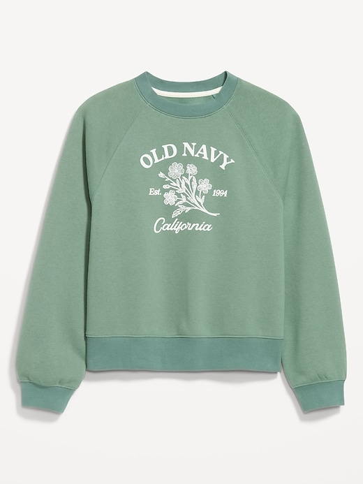 Image number 4 showing, Vintage Crew-Neck Logo-Graphic Sweatshirt