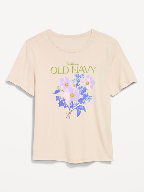 Crew-Neck Logo-Graphic T-Shirt