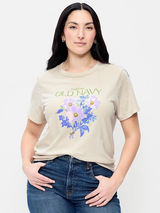 Image number 4 showing, Crew-Neck Logo-Graphic T-Shirt